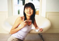 お茶を何気なく飲んでいると