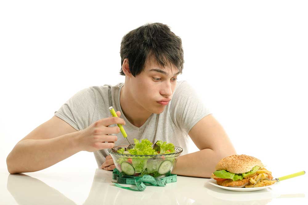 普通に食べていても…